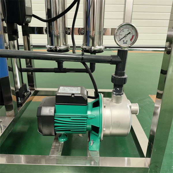 0.5 Ton Of Unipolar Reverse Osmosis Water Treatment Equipment For 3 Tanks Treatment Machine Plant