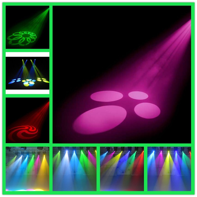 DMX 512 Spot LED Moving Head Light With Induction Lamps Light Source