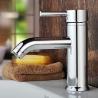 Buy cheap Home Ceramic Basin Faucet Single Hole Bathroom Sink Faucet Chrome Finish , HN-4A34 from wholesalers