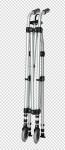 ALUMINUM FOLDING WALKER METRO TRAVEL WALKER