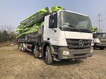56M 6RZ Cement Pump Benz Used Concrete Pump Trucks 180m3/H