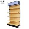 Buy cheap Cold Rolled Steel Q235 Wood Grain Shelves Single Side Supermarket Shelves from wholesalers