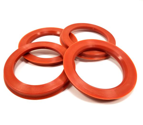 Buy cheap 57.1 To 73.1 Plastic Hub Rings Recyclable , Red Vw Spare Parts High Performance from wholesalers