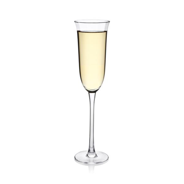 Buy cheap 160ML Hand Blown Transparent Crystal Champagne Flutes from wholesalers