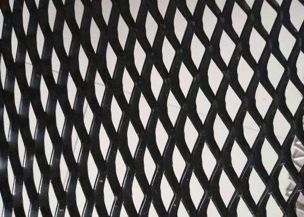 Buy cheap 4x6 Black Expanding Wire Mesh Metal Powder Coated Anti Corrosion from wholesalers
