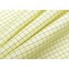 Buy cheap Yellow Color Anti Static Fabric Twill Woven 100D48FX100D48F Yarn Count from wholesalers