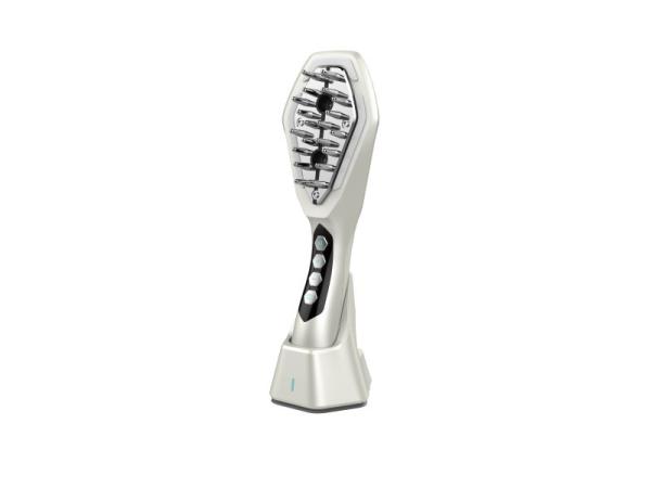 Buy cheap ODM Ceramic Hot Combs Straightening Iron Hair Straightener Brush Fast Heating Styling Brush from wholesalers