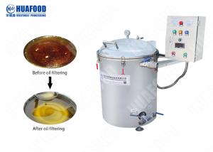Wholesale 304 Stainless Steel Automatic Fryer Machine Fried Chicken Food Oil Filter Machine from china suppliers