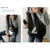 Buy cheap Wadded Ladies Black Vest Quilted Sleeveless Jacket Warm Down 100% Polyester from wholesalers