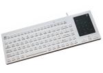 IP68 Washable Medical Hospital Keyboard With 2-In-1 Touchpad And Number Pad
