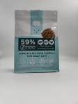 SGS Side Gusset Pet Food Packaging Bag Pouch Flat Bottomed With Zippers