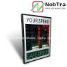 Buy cheap Bolted Installation Method Slow Down Speed Limit Signs Red And Amber Outdoor from wholesalers