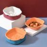 Buy cheap Customizable Rounded Ceramic Pet Bowl For Cats Dogs Sustainable from wholesalers