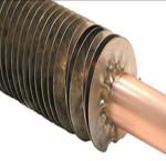 DELLOK Square Tube Fin And Tube Heat Exchanger With Solid Fins For Industrial