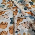 Lady'S Blouses Polyester Flower Chiffon Fabric 75dx75d 95gsm