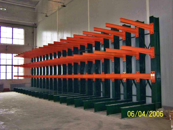 Buy cheap Powder Coating Finish Cantilever Racking System Warehouse Vertical Cantilever Racks from wholesalers