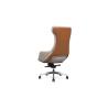 Buy cheap 135 Degree Modern Executive Office Chair , DIOUS Grey Leather Desk Chair from wholesalers