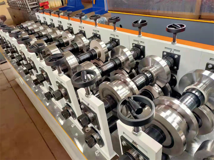 Double Line Metal Stud And Track Drywall C U Omega L Angle Profile Roll Forming Machine