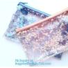Buy cheap Zipper Sliders Zip Lock Vinyl PVC Bags for Cosmetics Medicine Many Uses, Promotional Clear Vinyl Zipper Bags, slider zip from wholesalers