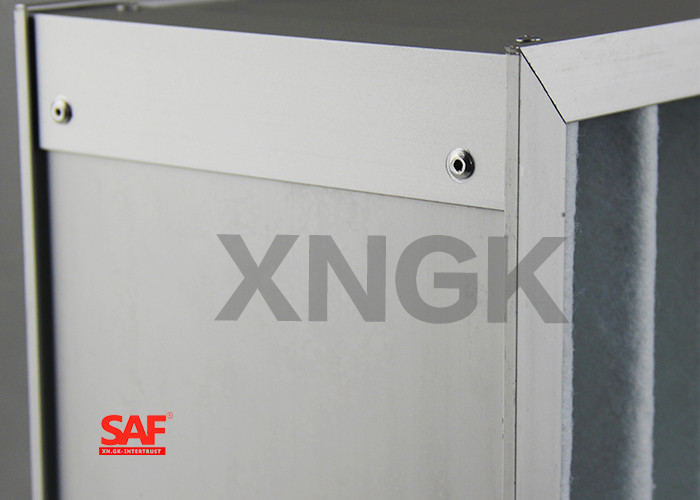 HVAC Pre Air Filter Box Type Synthetic Fiber / Cotton Media Large Dust Holding Capacity
