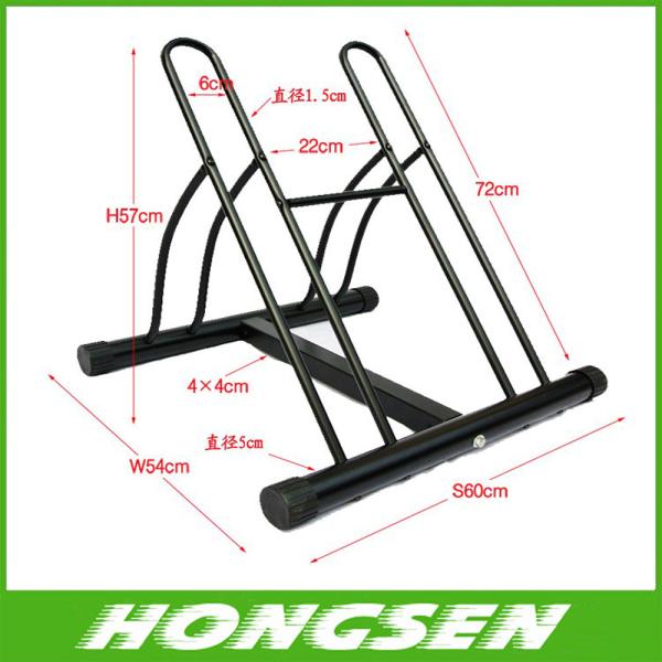 Buy cheap two bike parking stands display rack from wholesalers