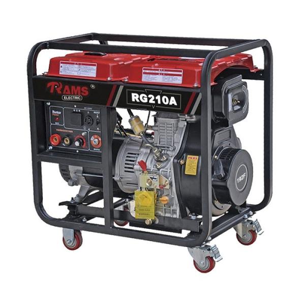 Buy cheap 499cc 200 Amp Diesel Generator 192F Engine 4 Stroke Excitation Electric Start from wholesalers