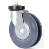 Buy cheap Double Ball Bearing Heavy Duty Nylon Caster Wheels 250mm 8 Inch 5 Tons product