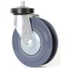 Buy cheap Double Ball Bearing Heavy Duty Nylon Caster Wheels 250mm 8 Inch 5 Tons from wholesalers