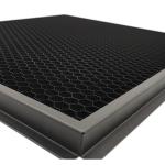 110mm Anti Glare Honeycomb Louver Aluminum Microporous