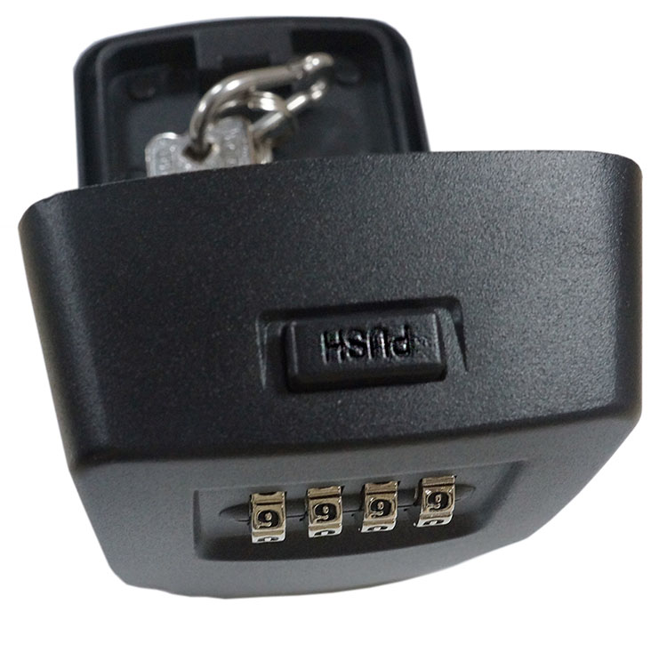 how to use UNITY wall mounted security key lock box for house