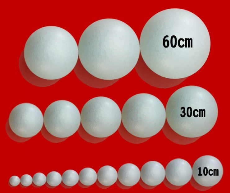 EPS Styrofoam Foam Eggs Stars Styrofoam Animal Fruit for Kids Hobbies DIY Material and Christmas Wedding