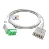 Buy cheap OEM Practical ECG Trunk Cable , Multifunctional ECG Cable 3 Lead from wholesalers