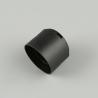 Buy cheap 24MM 20MM Black Disc Top Cap 24/410 Double Wall Wide Frosted Cream Plastic Bottle Lids from wholesalers