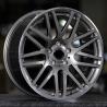 Buy cheap Mesh design gray paint 18 inch automobile rim forged alloy wheel 20 inch modified 5x112 5x120 5x114 3suppliers wheels from wholesalers