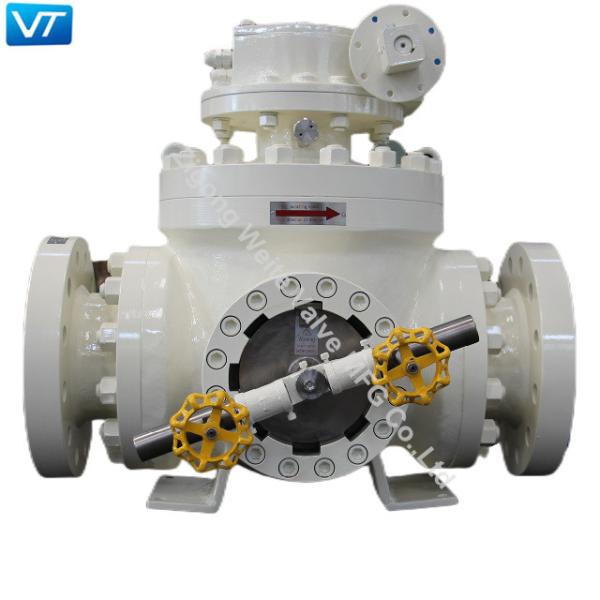Buy cheap 600LB Pigging Ball Valve 600LB WCB Carbon Steel Ball Valve For Cleaning Pipelines from wholesalers