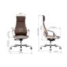 Buy cheap Office Building Chair with Ergonomic Design and Synthetic Leather Material Business from wholesalers