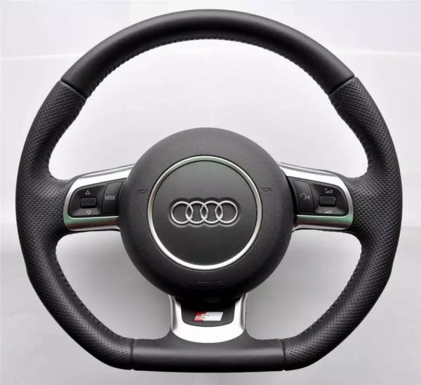 Buy cheap For Au-Di Range Customized Full Leather Steering Wheel from wholesalers