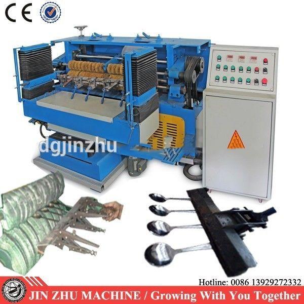 Stainless Steel Cutlery Automatic Polishing Machine High Effenicy Loading 20
