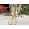 Buy cheap Window Display Gold Fiberglass Scissor H180cm And PVC Ruler L300cm from wholesalers