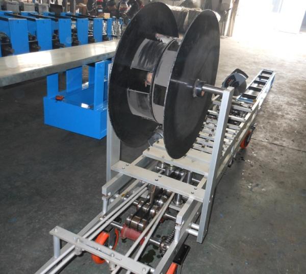 Buy cheap Aluminum Portable Small Down Pipe Roll Forming Machine For Water Pipe from wholesalers