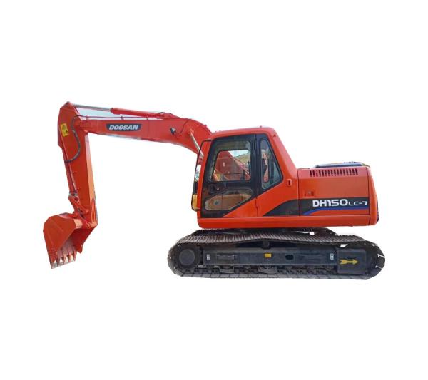 Buy cheap DH150lc-7 Used Doosan Excavator 15 Tons Hydraulic Crawler Excavator from wholesalers