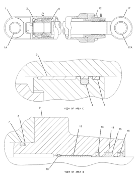 C-A-Terpillar 2502486 Parts scheme KIT-SEAL