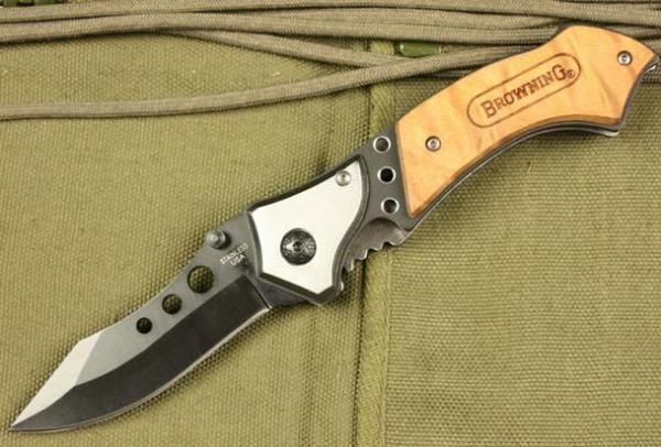 Buy cheap Browning knife three eyes pocket knife from wholesalers