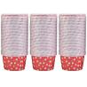 Buy cheap Wedding Party Paper Round Red Dot Baking Muffin Cups from wholesalers