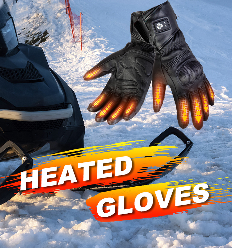 Unisex Heating Electric Rechargeable Gloves 7.4V 12V 2200 2600 3000Mah