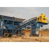 Buy cheap 120m3/H HZS120 215KW Concrete Batching Plant , Ready Mix Batching Plant New Condition from wholesalers