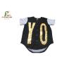 Buy cheap Short Sleeve Custom Team Sportswear Custom Youth Baseball Jerseys With Gold Printing from wholesalers