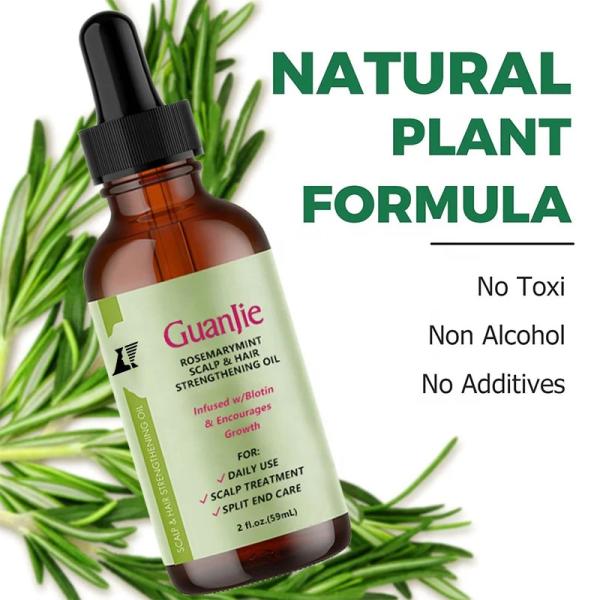 Buy cheap Organics Rosemary Mint Scalp & Hair Strengthening Oil With Biotin Essential Oils Nourishing Treatment from wholesalers