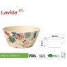 Buy cheap Christmas Pattern Natural Bamboo Fiber Bowls , Bamboo Salad Bowl For Home / School from wholesalers