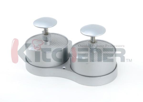 Buy cheap Dual Commercial Hamburger Press , Burger Patty Maker With BBQ Grill Non Sticking Coating from wholesalers